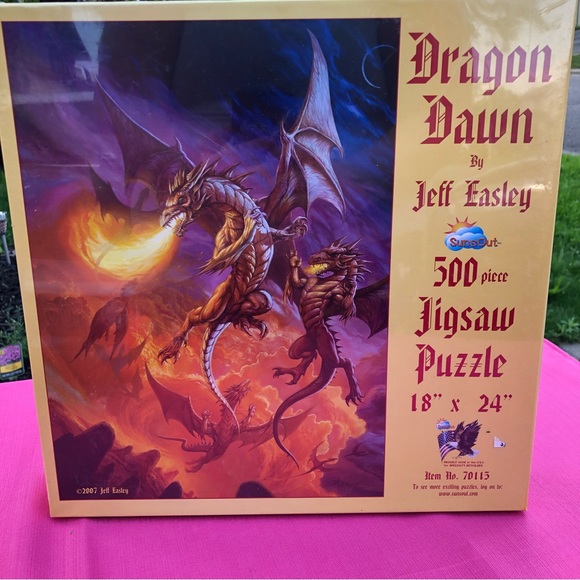 Brand New Dragon Dawn 500 piece puzzle - Picture 1 of 3
